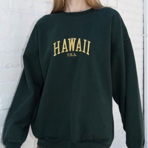 Brandy Melville Erica Hawaii Sweatshirt, BRAND NEW